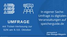 In eigener Sache: Umfrage zu digitalen Veranstaltungen